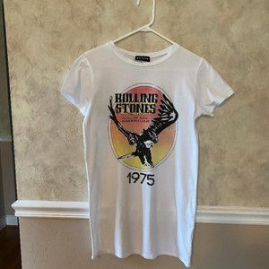 PrettyLittleThing T-shirt dress The Rolling Stones